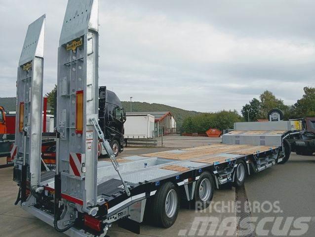 Humbaur HTS-3 Radmulden hydr.Rampen+Stütze Lift/Lenk-SAF Semi-trailer blokvogn