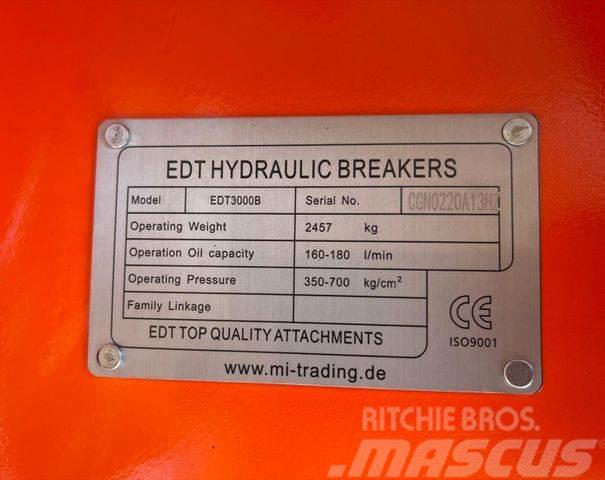  Hydraulikhammer EDT 3000B - 27-35 Tone Bagger Andet - entreprenør