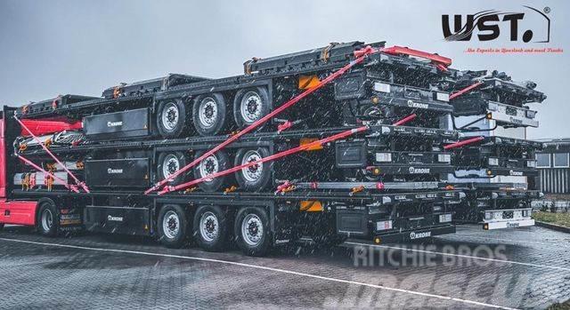 Krone 3 er Paket Profiliner SDP 27 Edscha Semi-trailer med Gardinsider