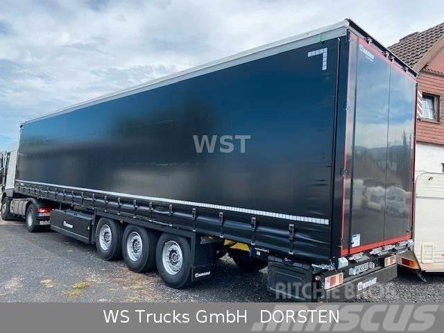Krone 4 x Profiliner SDP 27 Edscha Sofort Semi-trailer med Gardinsider
