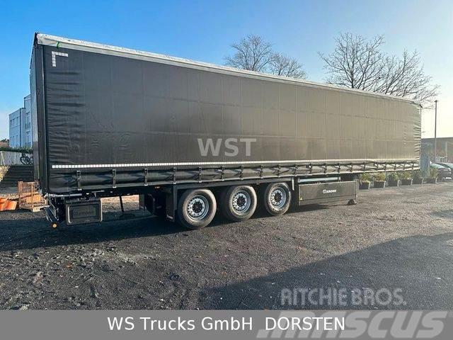 Krone 7 x Profiliner SDP 27 Edscha SAF Achsen Semi-trailer med Gardinsider