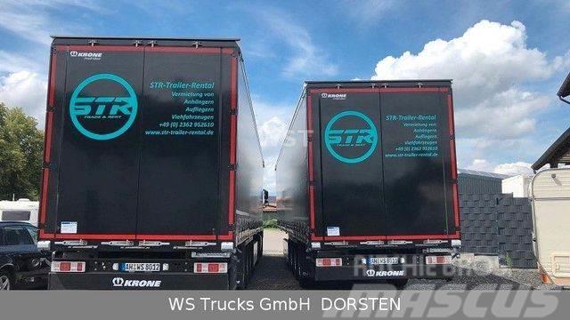 Krone Profiliner SDP 27 Edscha Vermietung Semi-trailer med Gardinsider