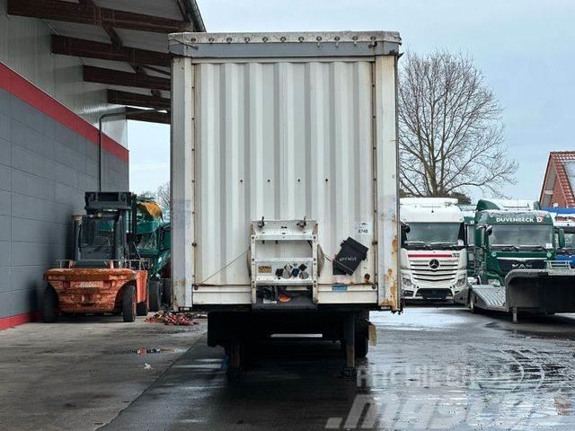 Krone SD Curtainsider Edscha-Verdeck Liftachse Semi-trailer med Gardinsider
