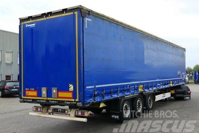Krone SD, Edscha, SAF, Multi-Lock-Rahmen, Semi-trailer med Gardinsider