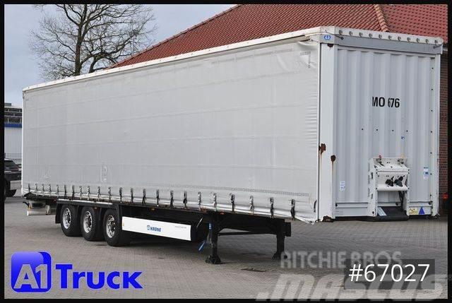 Krone SD, Liftachse, Getränke, 2900mm innen, VDI 2700 Semi-trailer med Gardinsider