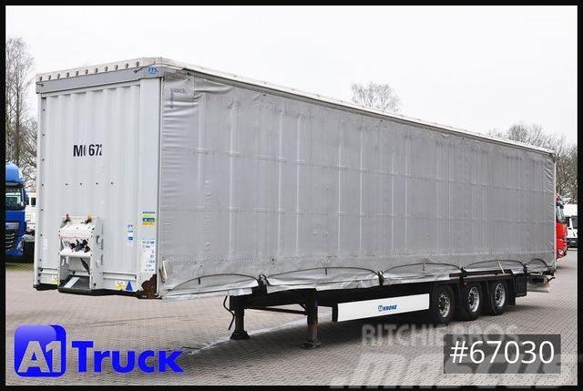Krone SD, Liftachse, Getränke, 2900mm innen, VDI 2700 Semi-trailer med Gardinsider