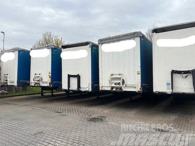 Krone SD Mega-Auflieger, 5 X Vorhanden Semi-trailer med Gardinsider