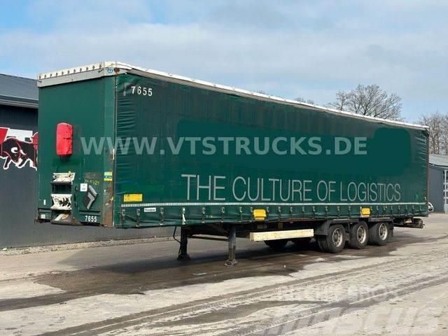 Krone SD Pritsche + Plane Edscha-Verdeck Semi-trailer med Gardinsider