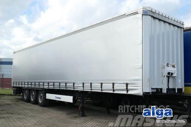 Krone SDP 27 ELB50-CS, Edscha, Gardine,Türen,Luft-Lift Semi-trailer med Gardinsider