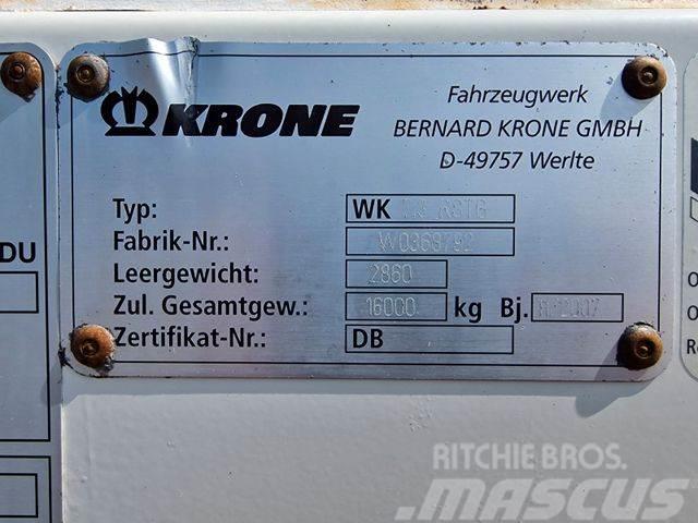 Krone WK 7.3 RSTG / Rolltor / Textil / Koffer Platform