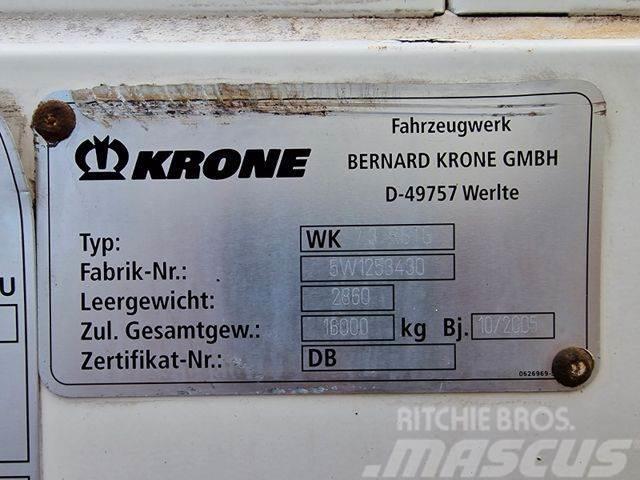 Krone WK 7.3 RSTG / Textil / Koffer / Rolltor Platform