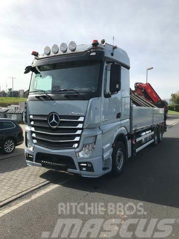Mercedes-Benz Actros 2648 6x4 Fassi Kran F485 neue UVV Lastbil med kran