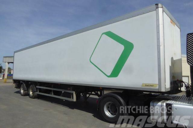  Netam-Frühauf ONCRK 30-218 A isoliert Semi-trailer med fast kasse