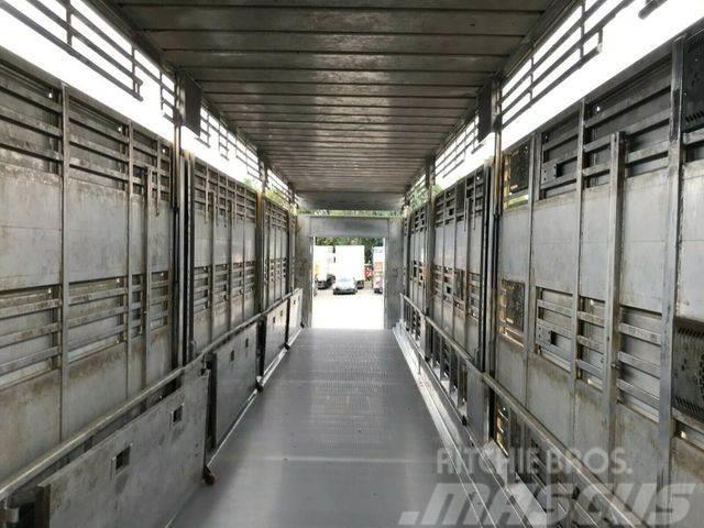 Pezzaioli SBA 63/3.Stock, Aggregat, Hubdach, Tränke Semi-trailer til Dyretransport