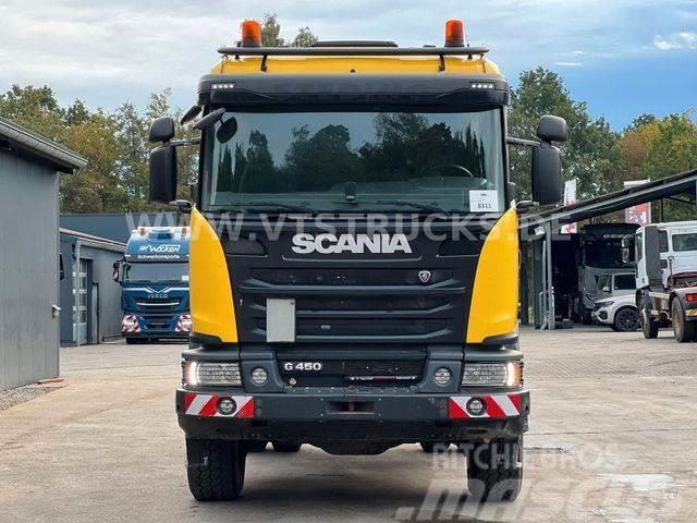 Scania G450 4x4 Euro 6 SZM Kipphydraulik Trækkere