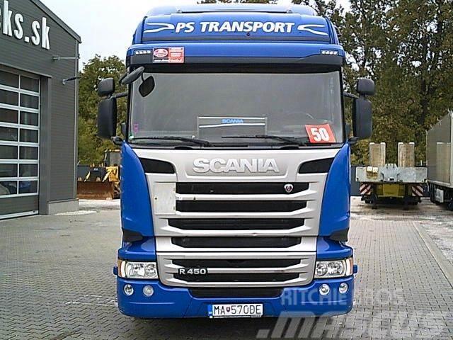 Scania R450 HIGHLINE Schubbodenhydraulik Trækkere