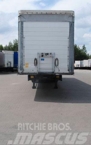 Schmitz Cargobull Lifted axle, new tarpaulin, very good condition Semi-trailer med Gardinsider
