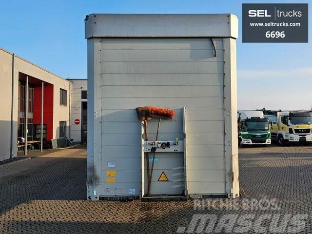 Schmitz Cargobull SCS 24/L - 13.62 MB / Hubdach / Liftachse Semi-trailer med Gardinsider
