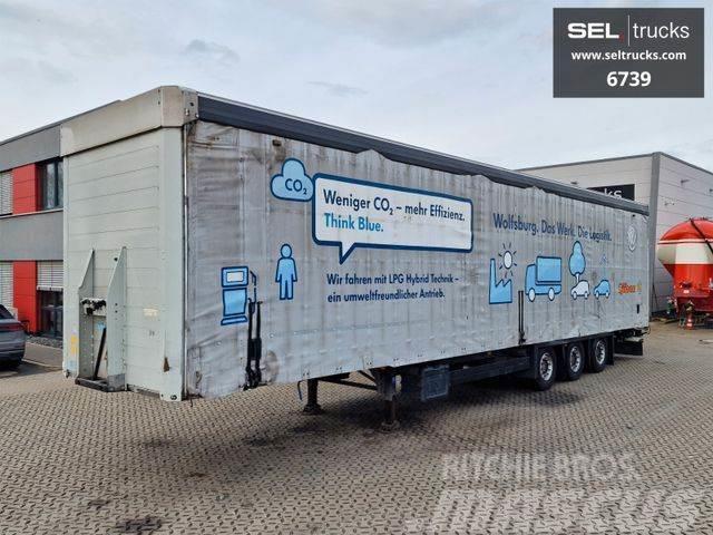 Schmitz Cargobull SCS 24/L 13.62 M B / Hubdach / Liftachse Semi-trailer med Gardinsider