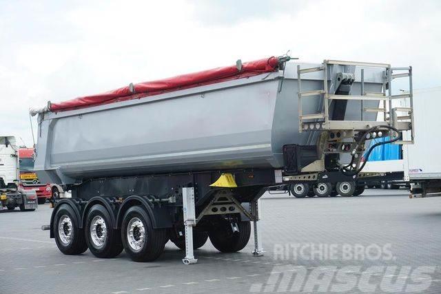 Schmitz Cargobull WYWROTKA / 24 M3 / OŚ PODNOSZONA Semi-trailer med tip