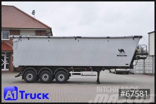 Wielton 55m³ Neu+Sofort, 2x Alu Kipper Kombitür Semi-trailer med tip