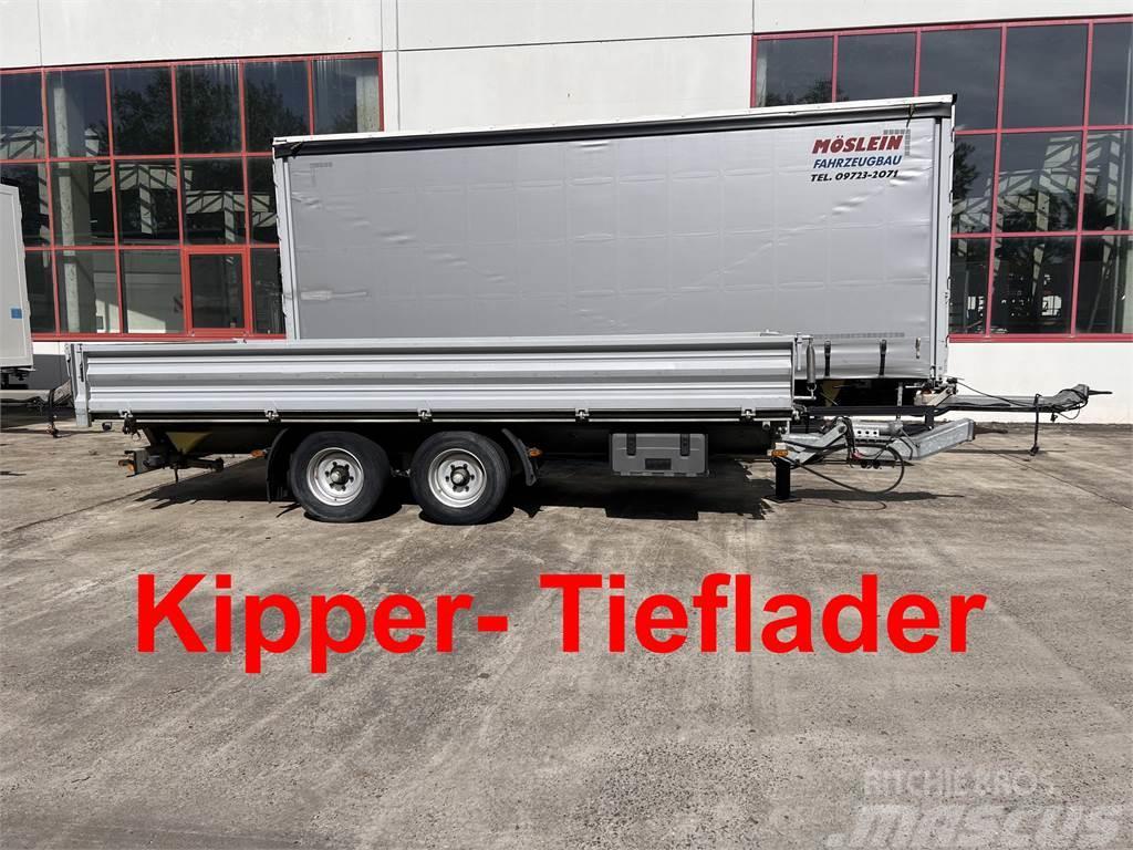  TK Tandemkipper- Tieflader, 5.53 m LadeflächeWeni Anhænger med tip