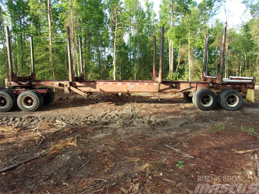 Fontaine 40ft Semi-trailer til tømmer