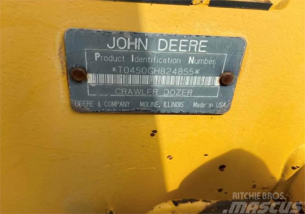 John Deere 450G Bulldozer på larvebånd