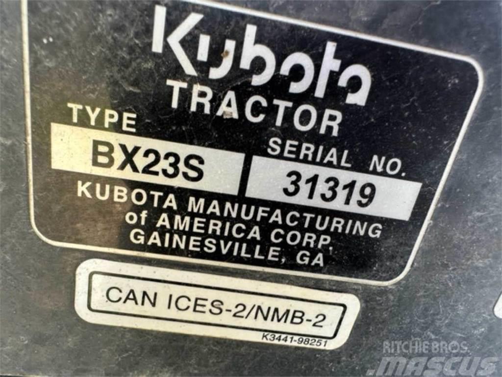 Kubota BX23S 4x4 Læssemaskiner på hjul