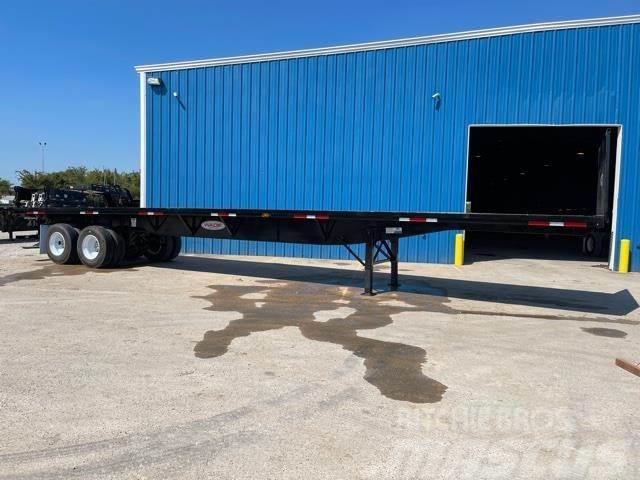  Wade 45' FLATBED WITH MOFFIT KIT AIR RIDE SUSPENSI Flatbed/Dropside trailers