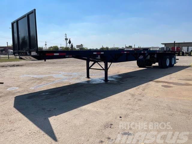  Wade 45' FLATBED WITH MOFFIT KIT AIR RIDE SUSPENSI Flatbed/Dropside trailers