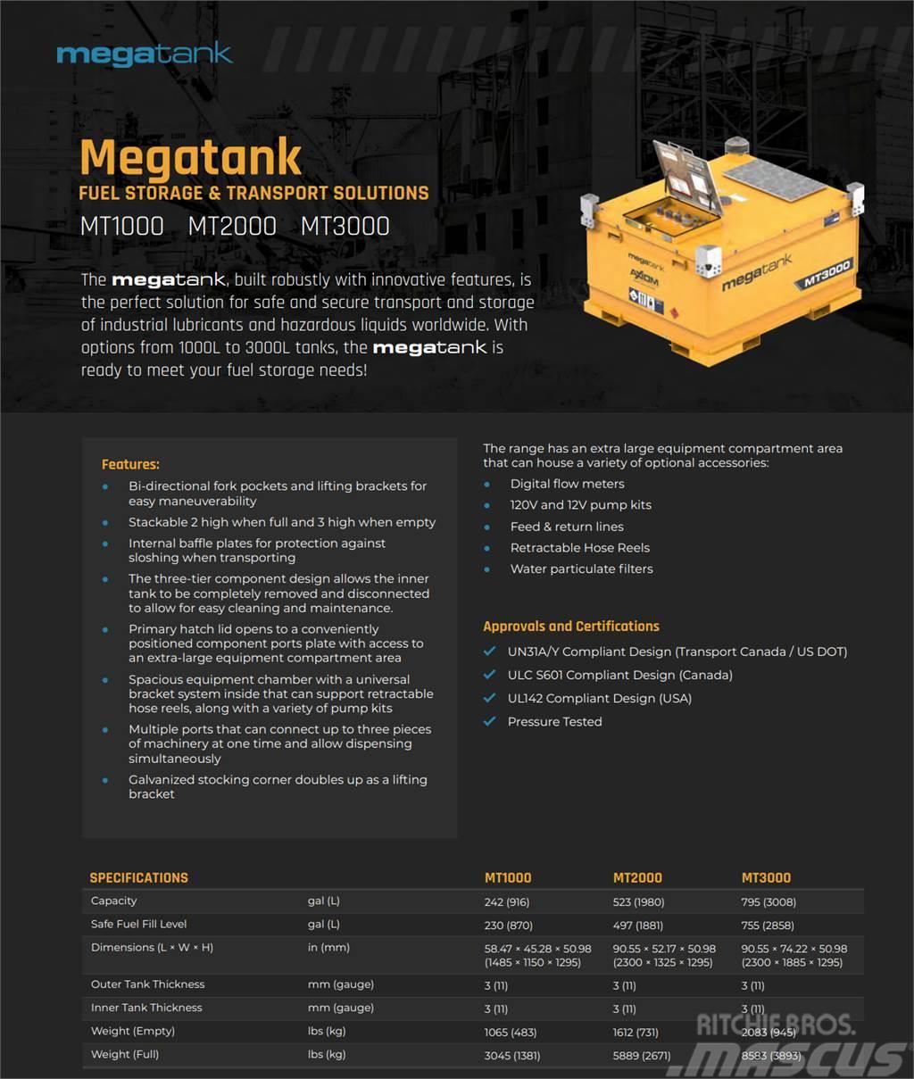  Axiom Equipment Group MegaTank MT3000 Andet - entreprenør