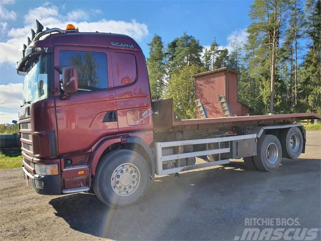 Scania 144G 460 Demonterbare/wirehejs lastbiler
