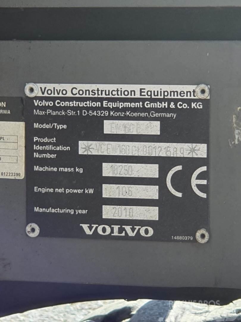 Volvo EW160C Gravemaskiner på hjul