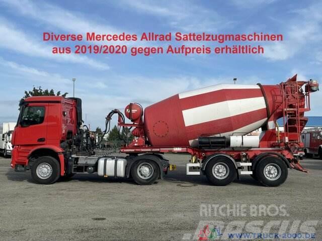 Stetter AM 10m³ FHAC Betonmischer/Concrete Mixer Andre Semi-trailere