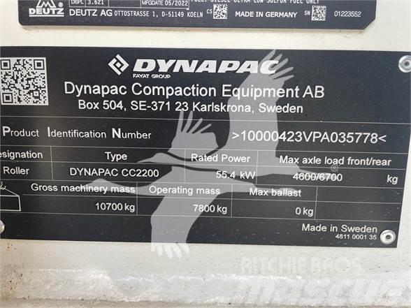 Dynapac CC2200 Enkelt tromle