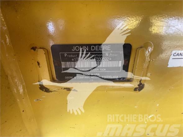 John Deere 700K Bulldozer på larvebånd