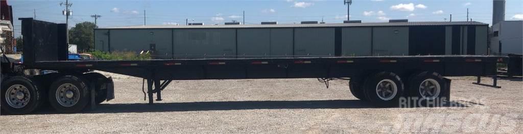  45 X 96 Semi-trailer med lad/flatbed