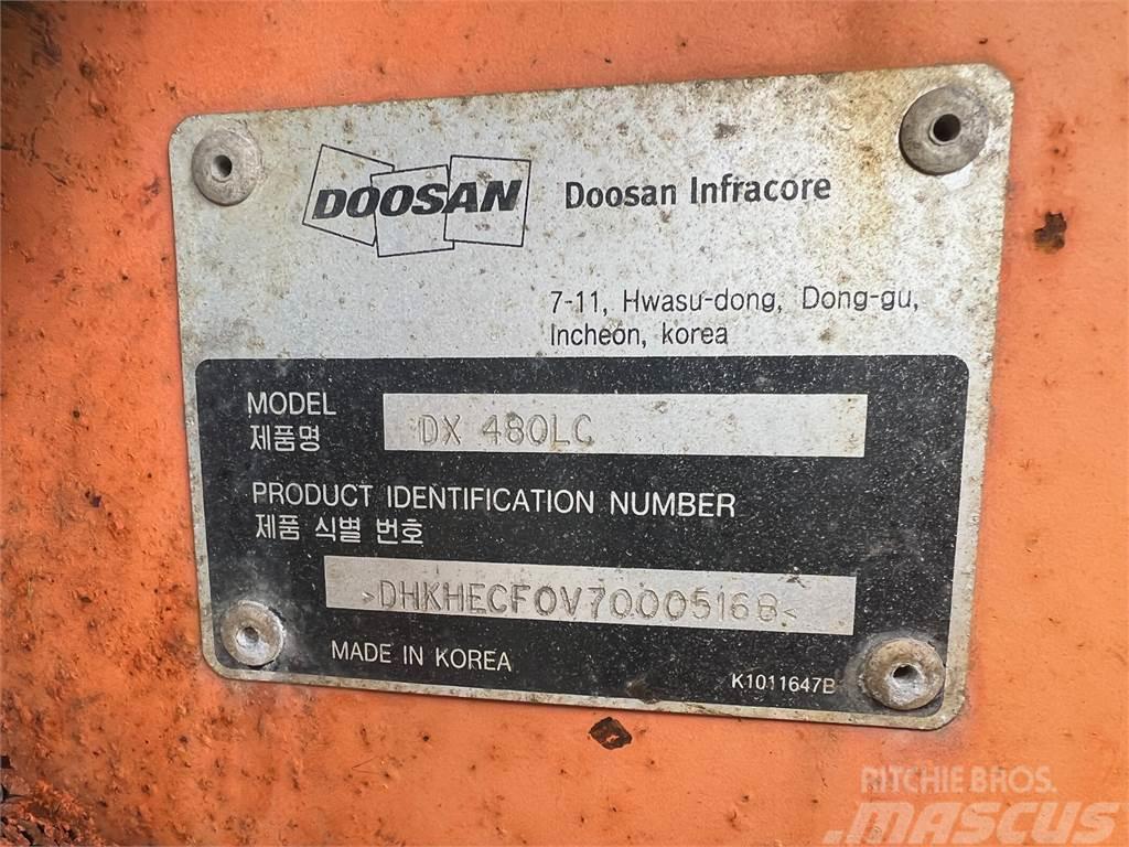 Doosan DX480LC Gravemaskiner på larvebånd
