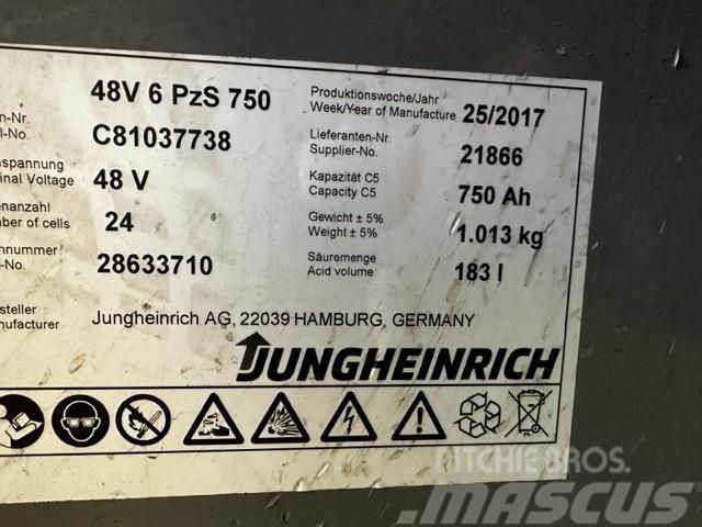 Jungheinrich EFG 316 G-464DZ El gaffeltrucks