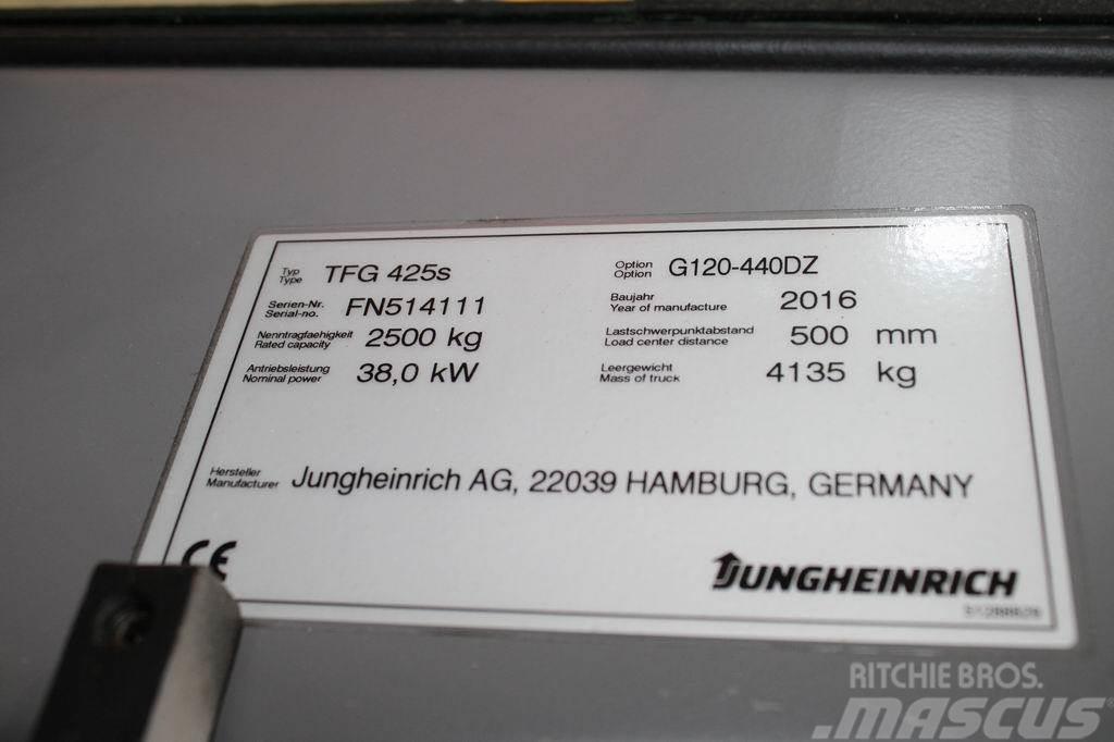 Jungheinrich TFG 425s G120-440DZ LPG gaffeltrucks