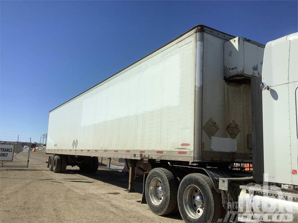  53 ft x 102 in T/A Semi-trailer med fast kasse