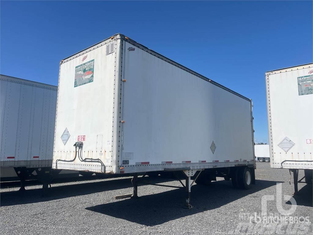 Alloy FRPS-28.5 Semi-trailer med fast kasse