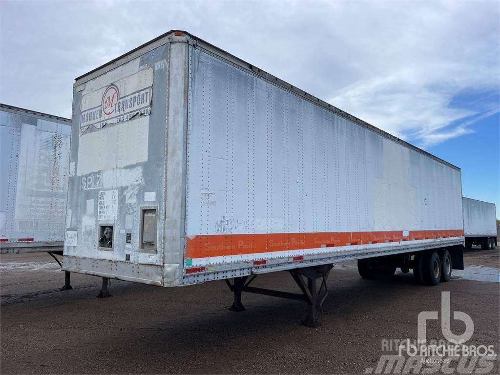  BRAE GSVW-Z-454T-S Semi-trailer med fast kasse