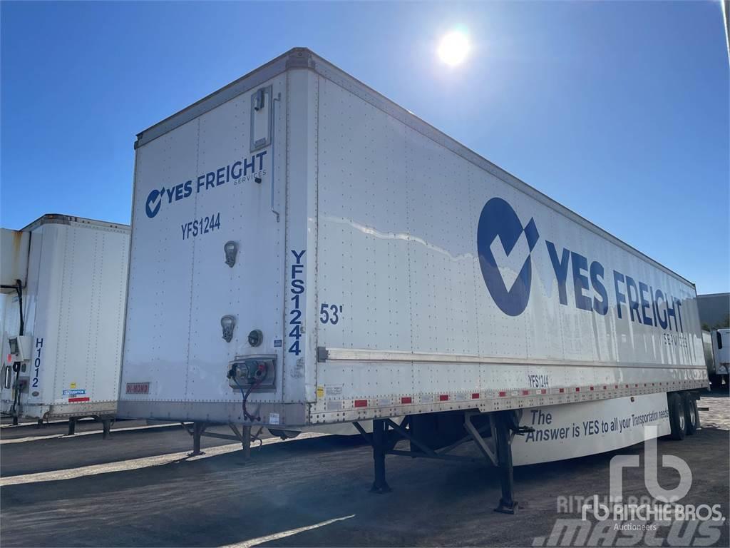  DI MOND 53 ft x 102 in T/A Semi-trailer med fast kasse