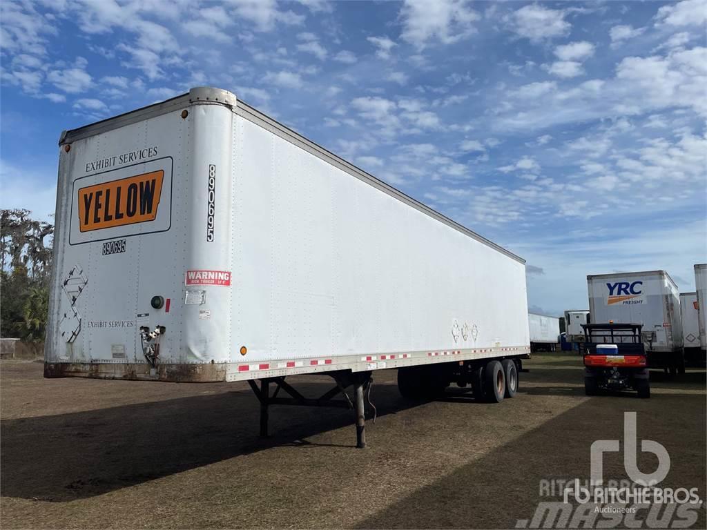 Fruehauf 45 ft x 102 in T/A Semi-trailer med fast kasse