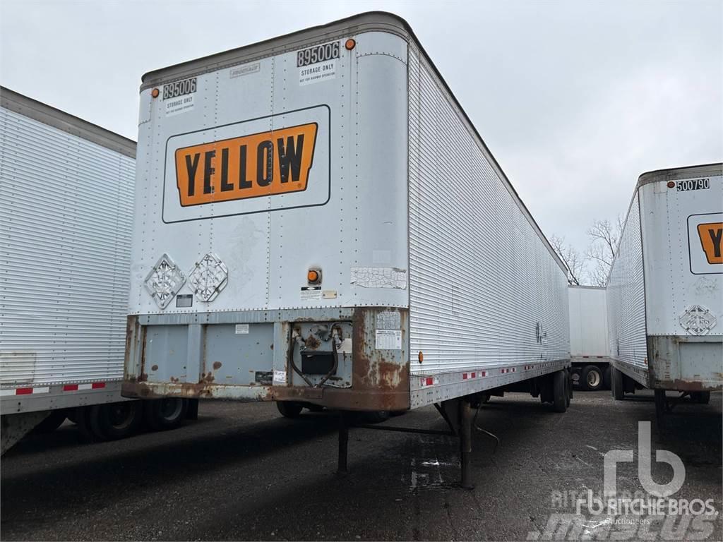Fruehauf 48 ft x 102 in T/A Semi-trailer med fast kasse