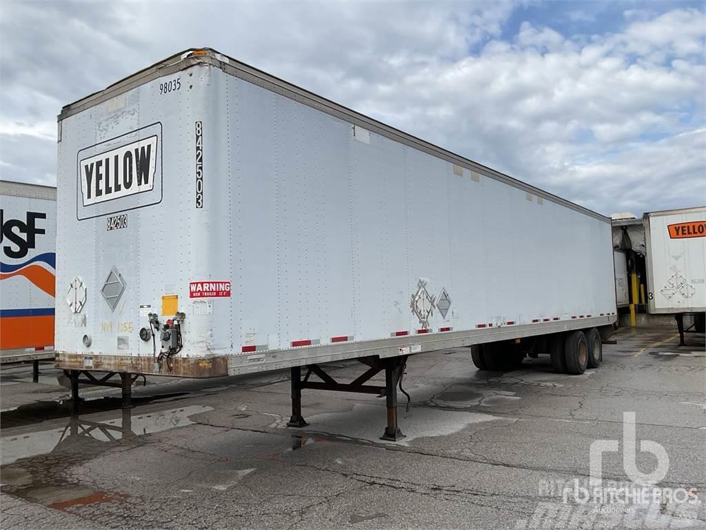 Fruehauf FBHLP9 Semi-trailer med fast kasse
