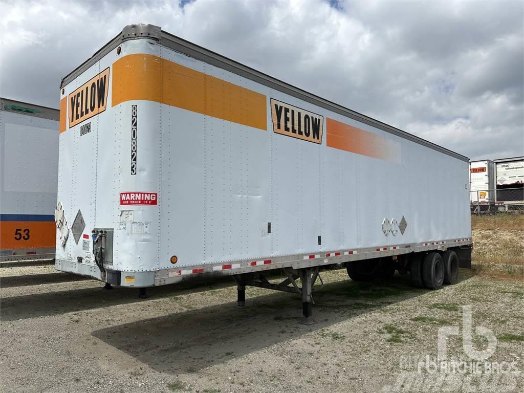 Fruehauf FBHLP9 Semi-trailer med fast kasse