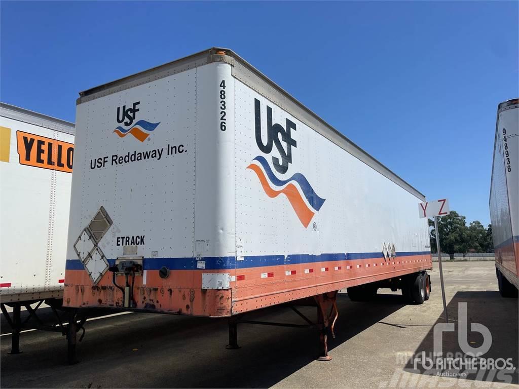 Great Dane 7411TP-SW Semi-trailer med fast kasse